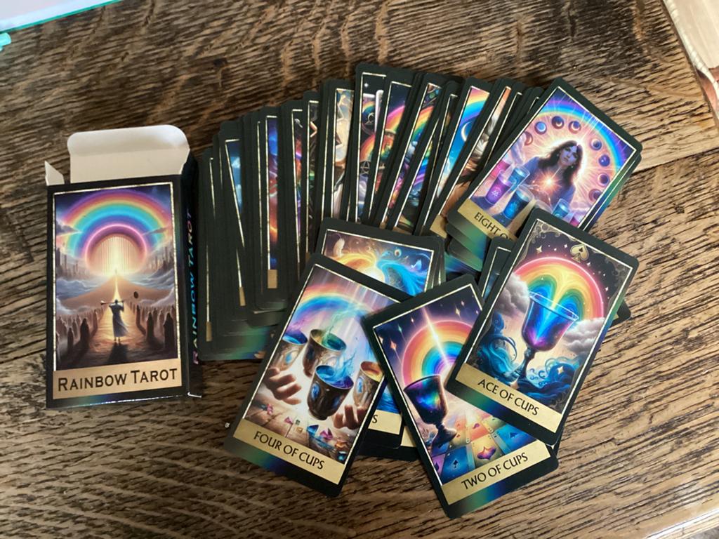 Tarot rainbow kaarten NIEUW in doosje voor, € 8, Verzamelen, Ophalen of Verzenden, Nieuw