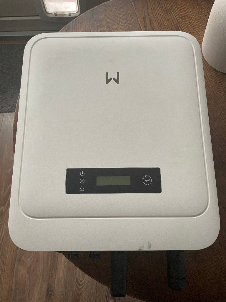 goodwe omvormer, Ophalen, Gebruikt, Compleet systeem, 200 wattpiek of meer