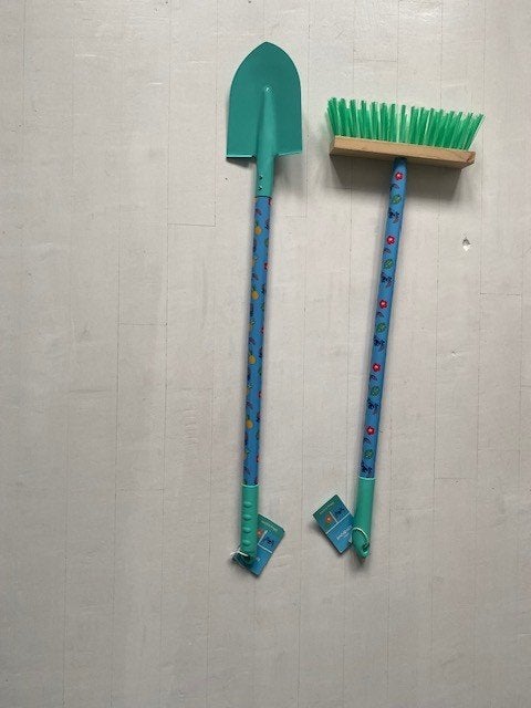 kinder tuinschep en bezem, Ophalen, Nieuw, Overige soorten, Onbekend