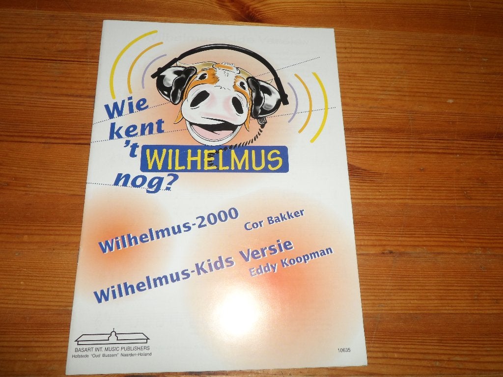 Wilhelmus - cor bakker / eddy koopman, Nieuw, Ophalen of Verzenden, Keyboard, Artiest of Componist