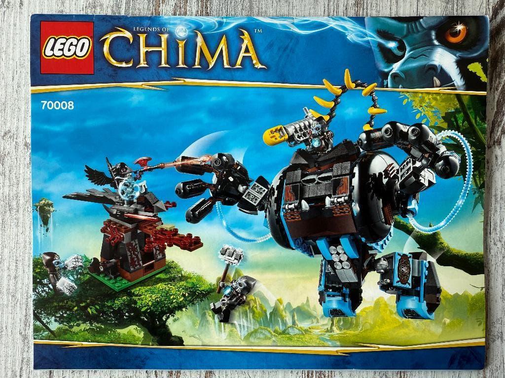 Lego Chima 70008 Gorzan’s Gorilla Striker, Compleet, Overige thema's, Lego, Ophalen of Verzenden