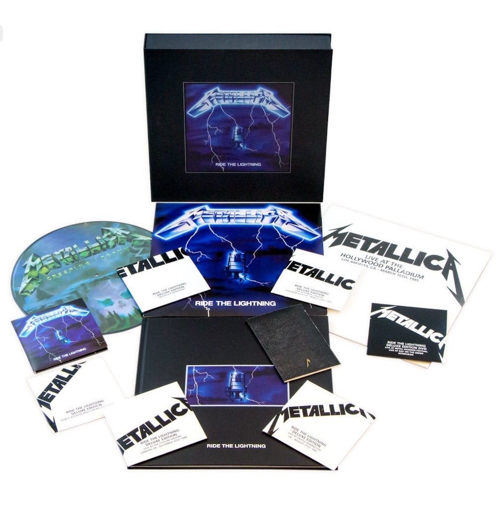 6Cd+Dvd+Vinyl 4LP Metallica Ride The Lightning Box Set NIEUW, Ophalen of Verzenden, Nieuw in verpakking, Boxset, Bonusmateriaal