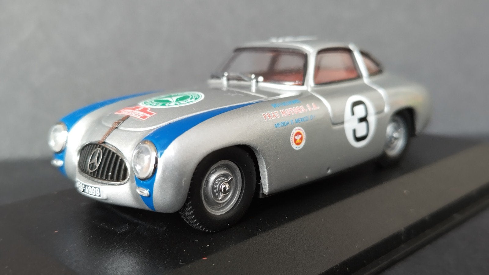 Mercedes Benz 300 SL Carrera Panamerica 1:44 Max models Pol, Auto, ., Nieuw, Ophalen of Verzenden