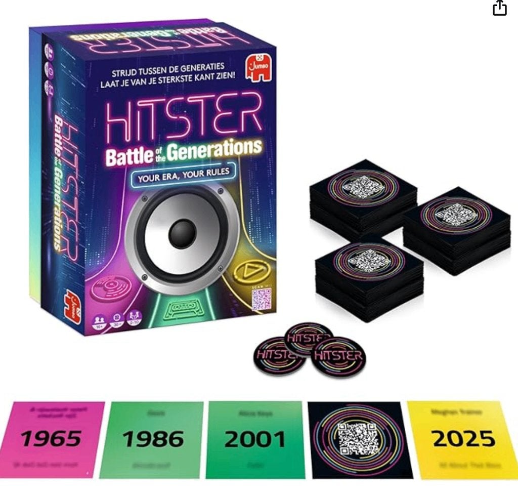 Hitster Battle of the Generations - GRATIS VERZENDING, Verzenden, Nieuw