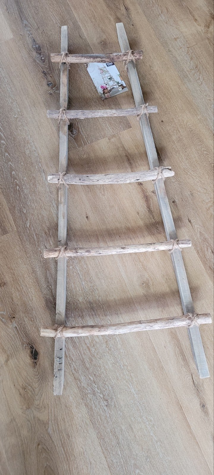 Decoratieve houten ladder - Landelijke stijl, Ophalen, Hout, Nieuw, Landelijk