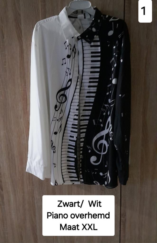 Overhemd, shirts en jasje - Herenkleding pakket, Kleding | Heren, T-shirts, Ophalen, Overige kleuren, Onbekend, Nieuw