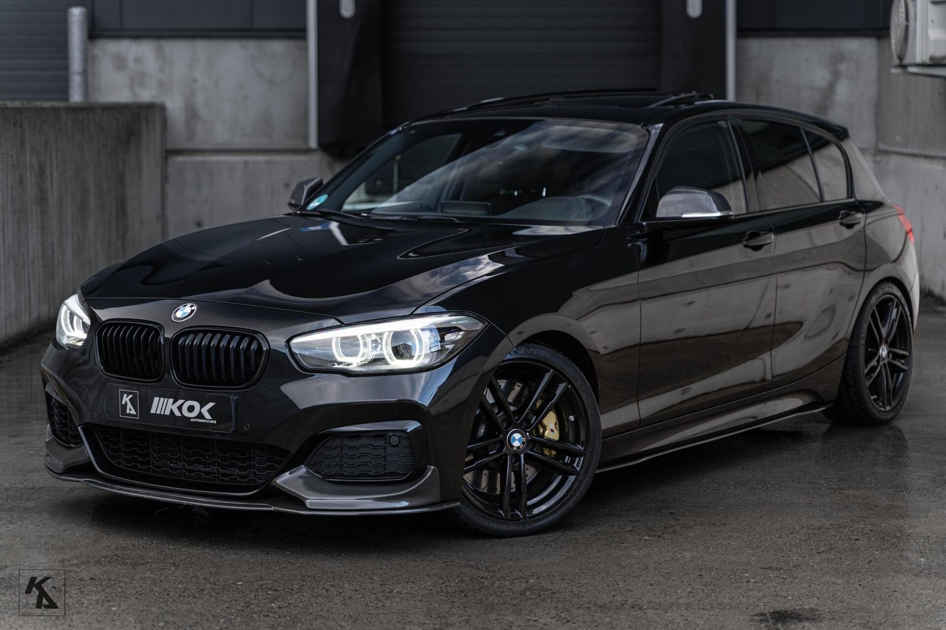 BMW F20 M140i LCI2 | 2018 xDrive | M Performance ST3 |500+PK, Auto's, Gebruikt, Zwart, Alcantara, 14 km/l