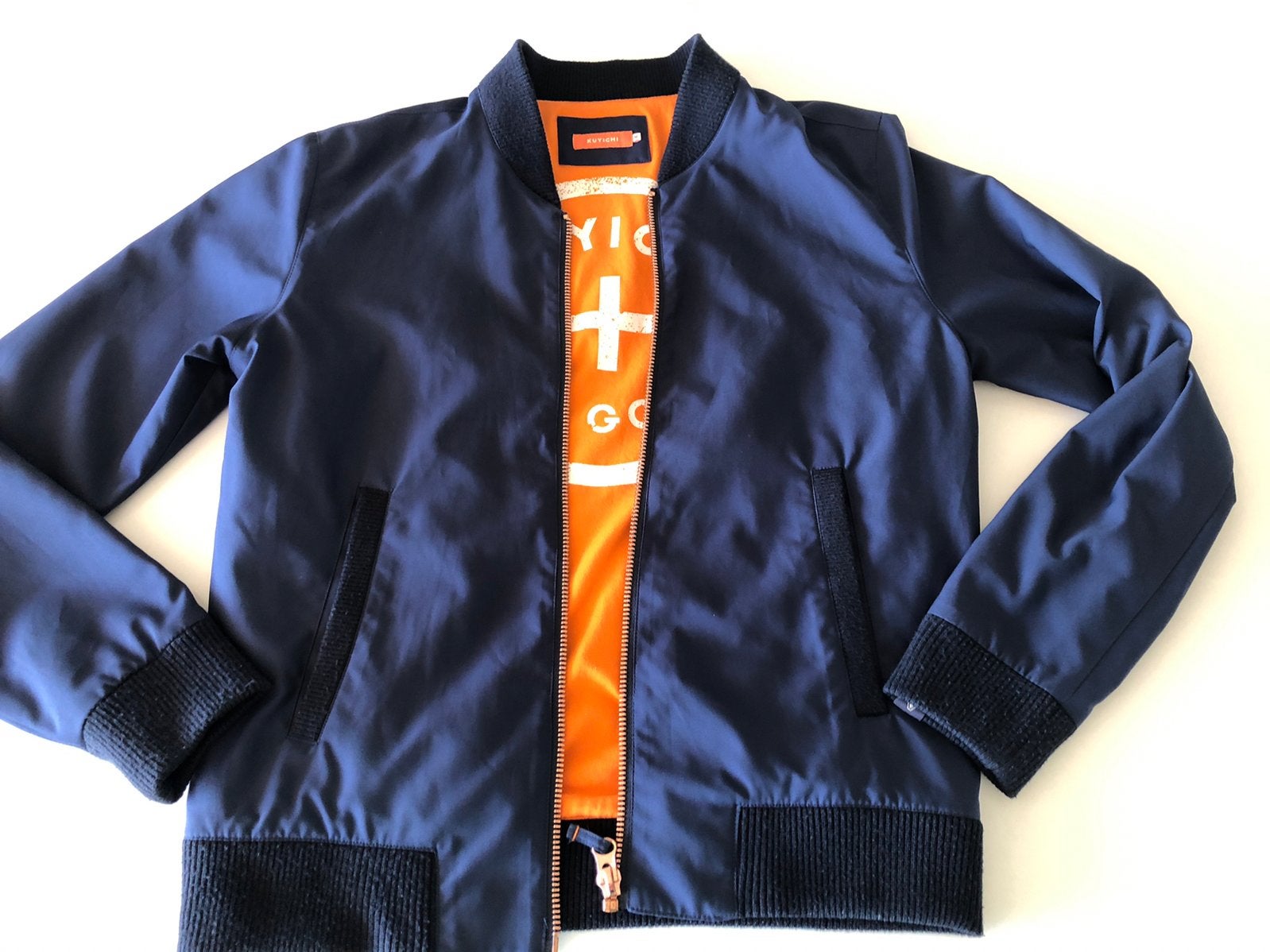 Donkerblauw jack, Kuyichi, maat M, Ophalen, Blauw