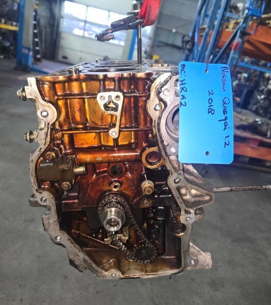 motor onderblok Nissan qashqai 1.2 16V, Ophalen of Verzenden, Gebruikt