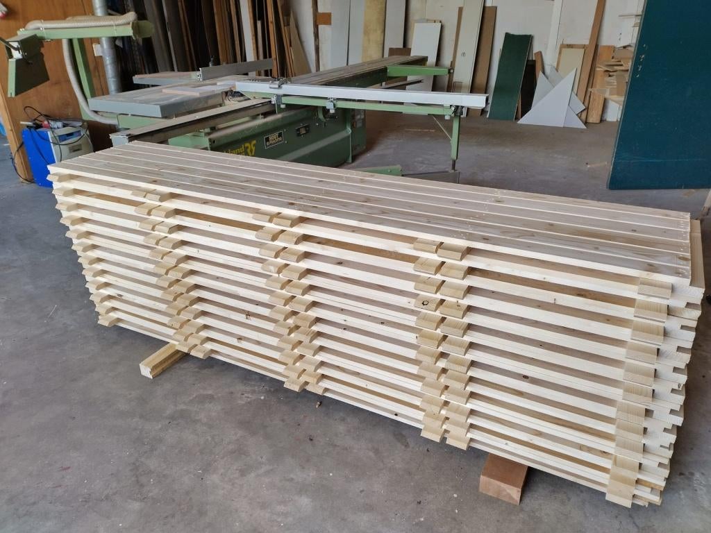 Vlondervloer te koop lengte 2.5 meter, Hobby en Vrije tijd, Feestartikelen | Verhuur, Ophalen of Verzenden, Nieuw, Overige