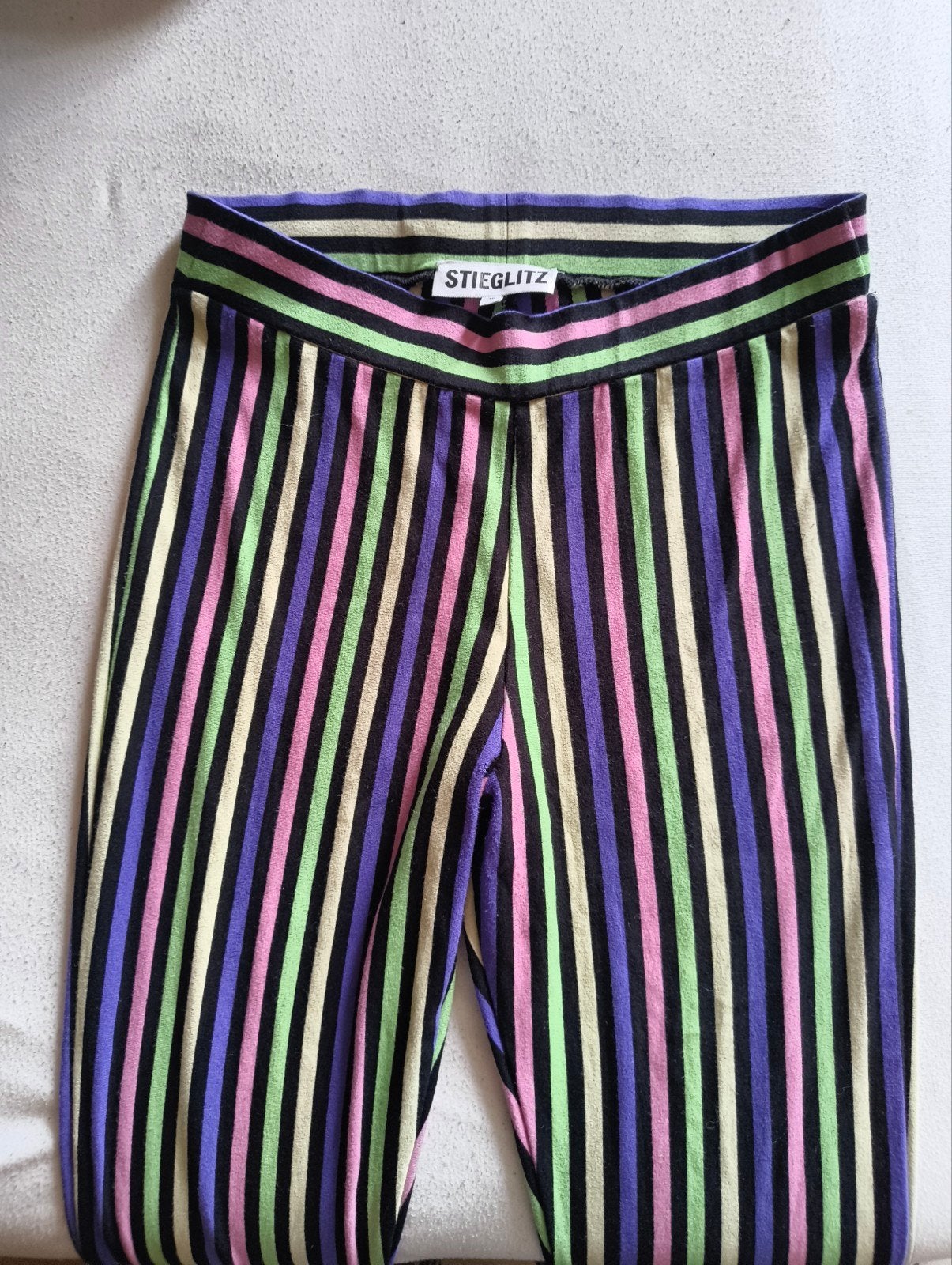 Stieglitz gestreepte flared broek maat 36, Kleding | Dames, Broeken en Pantalons, Meerkleurig, Stieglitz, Ophalen of Verzenden