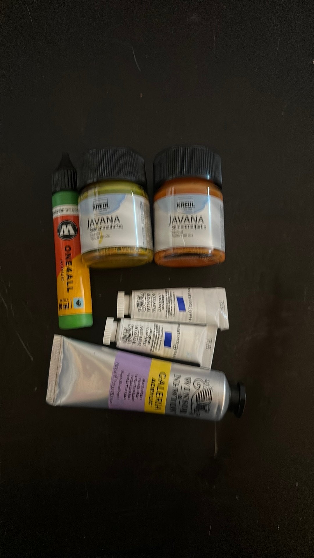 Verfset: Javana, Winsor & Newton, Molotow Acrylverf, ., Nieuw, Ophalen of Verzenden, .
