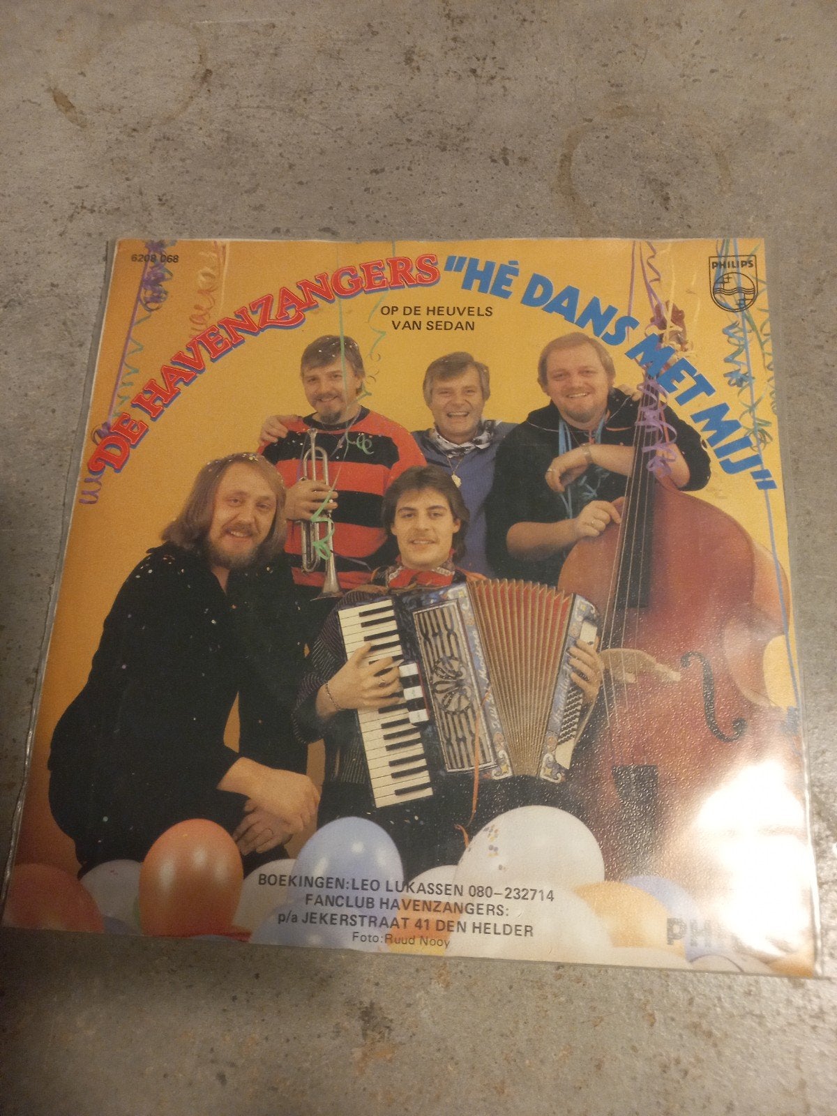 De Havenzangers - Hé Dans Met Mij (Vinyl Single), Ophalen of Verzenden, Gebruikt, 7 inch, Levenslied of Smartlap