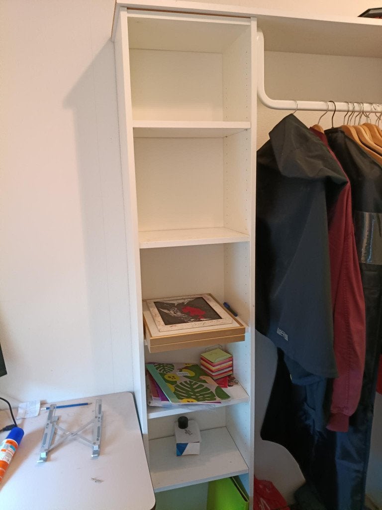 2x billy boekenkast wit - 40x28x201cm, Ophalen, Met plank(en), Minder dan 50 cm, IKEA BILLY