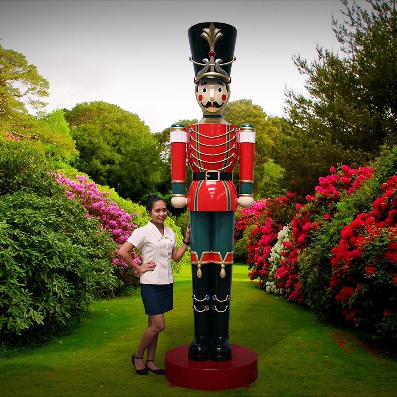 Nutcracker Soldier 10ft. – Notenkraker Hoogte 305 cm, Diversen, Kerst, Ophalen, HorecaBeelden, Nieuw, HorecaBeelden