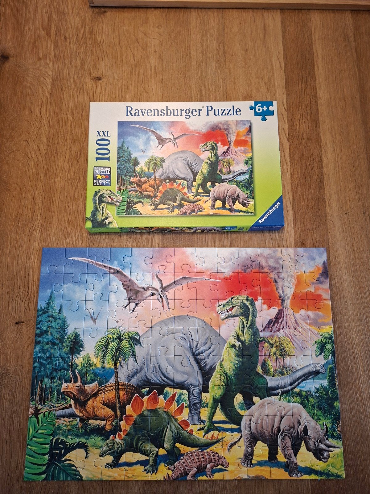 Puzzel 100 stukjes, Kinderen en Baby's, Speelgoed | Kinderpuzzels, Ophalen, Meer dan 50 stukjes, Zo goed als nieuw, 4 tot 6 jaar
