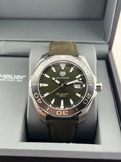 TAG Heuer - Aquaracer 300M - WAY101E, -, -, Ophalen of Verzenden, Zo goed als nieuw