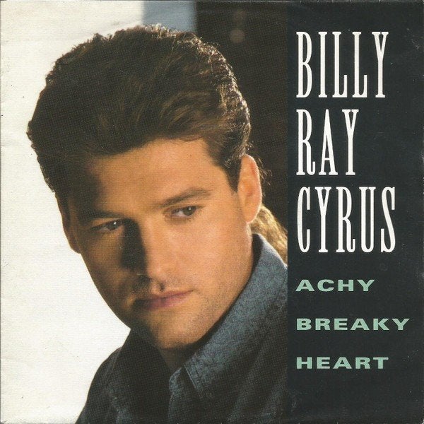 Billy Ray Cyrus - Achy Breaky Heart (Single), Cd's en Dvd's, Vinyl Singles, Gebruikt, Fotohoes, Single, 1990 - 1999, Country en Western