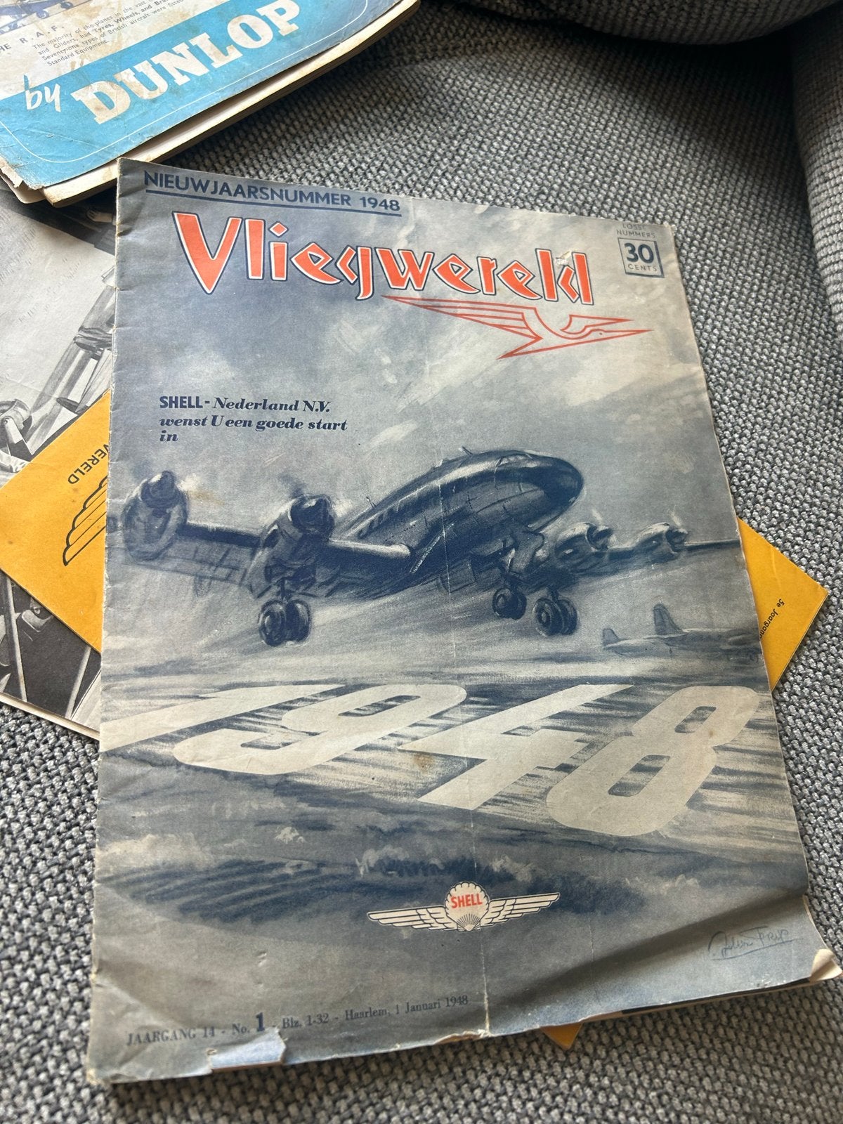 Vintage Vliegwereld, Avia en Der Adler tijdschriften, Boeken, Tijdschriften en Kranten, Ophalen, Gelezen, Overige typen