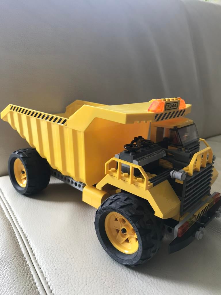 LEGO CITY vrachtwagen nr. 7344, Kinderen en Baby's, Speelgoed | Duplo en Lego, Lego, Ophalen of Verzenden, Zo goed als nieuw, Compleet