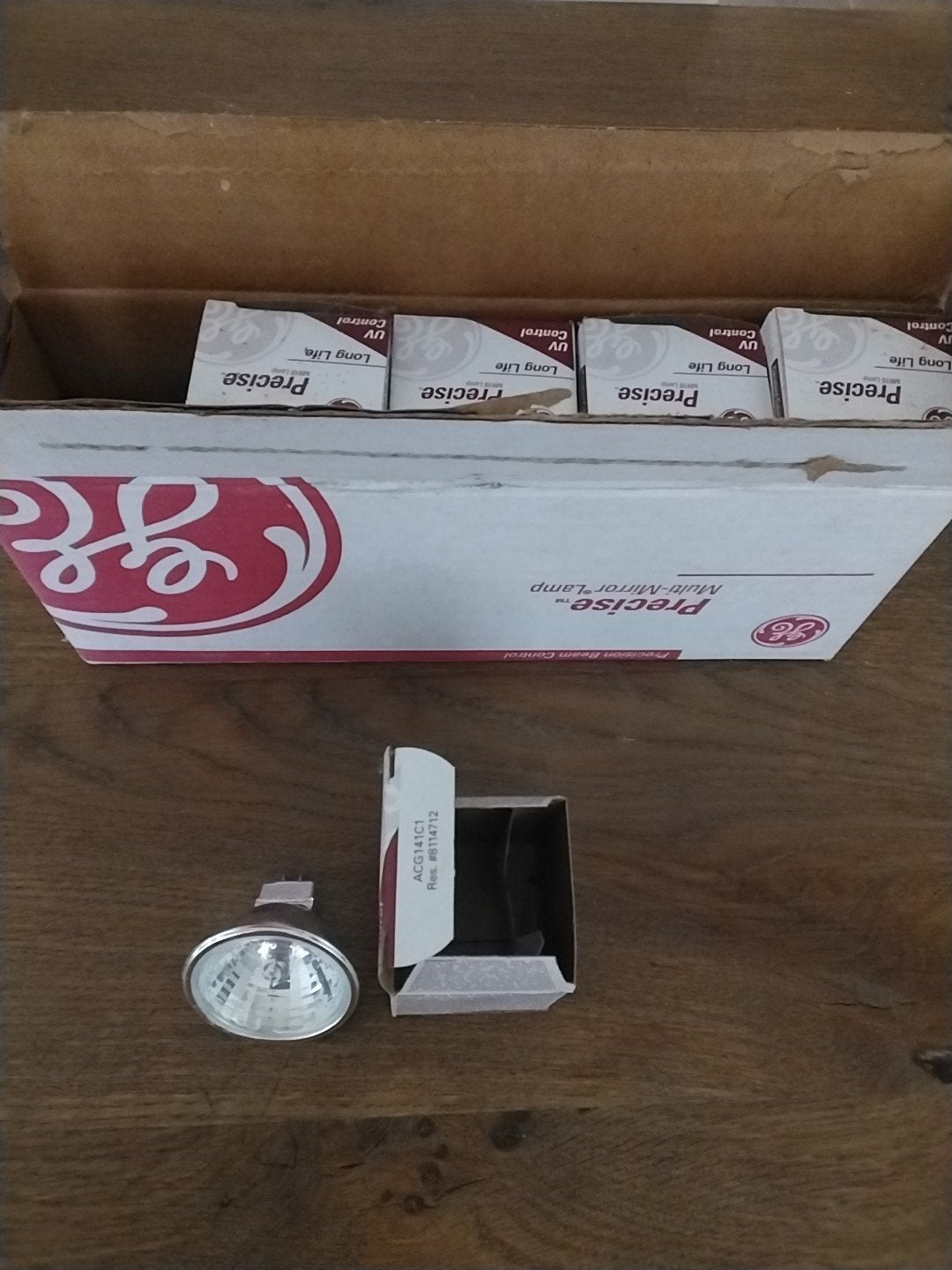 GE Precise MR16 Halogeenlamp 12V 50W 40GR (10 stuks), Huis en Inrichting, 30 tot 60 watt, Nieuw, Overige fittingen, Ophalen of Verzenden