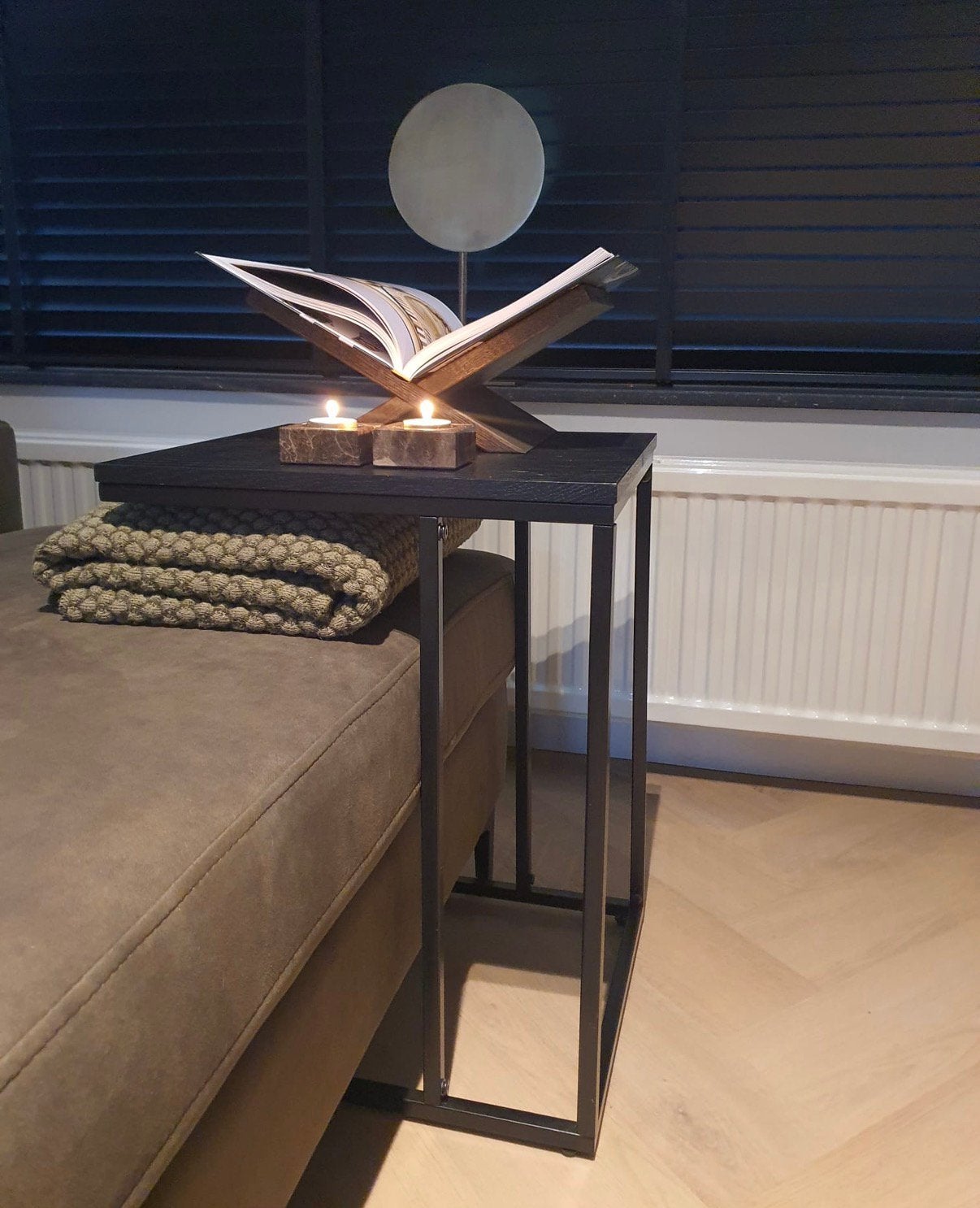 Houten Boekenstandaard, Ophalen of Verzenden, Zo goed als nieuw