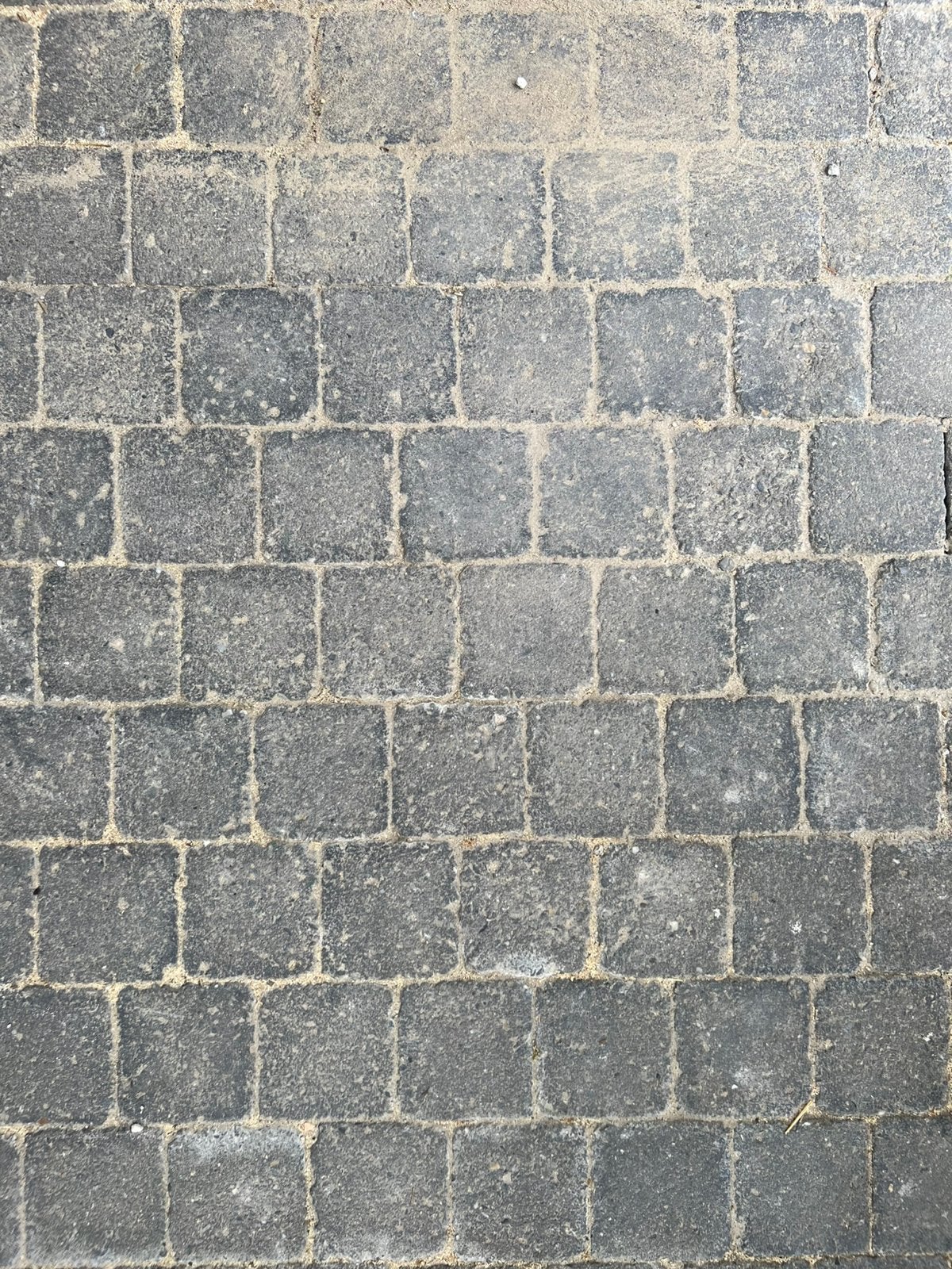Kinderkopjes klein 10x10 cm blauwgrijs, Tuin en Terras, Tegels en Klinkers, Ophalen, Gebruikt, Klinkers, 5 tot 10 m²
