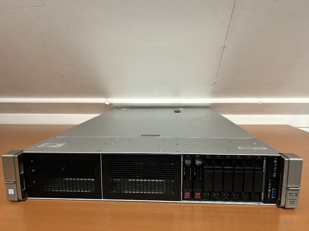 HPE DL380 Gen9 - 2x 2698v4 Totaal 40-cores, 64g Ram, Computers en Software, Ophalen, 5 TB, 64 GB, Hot swappable onderdelen