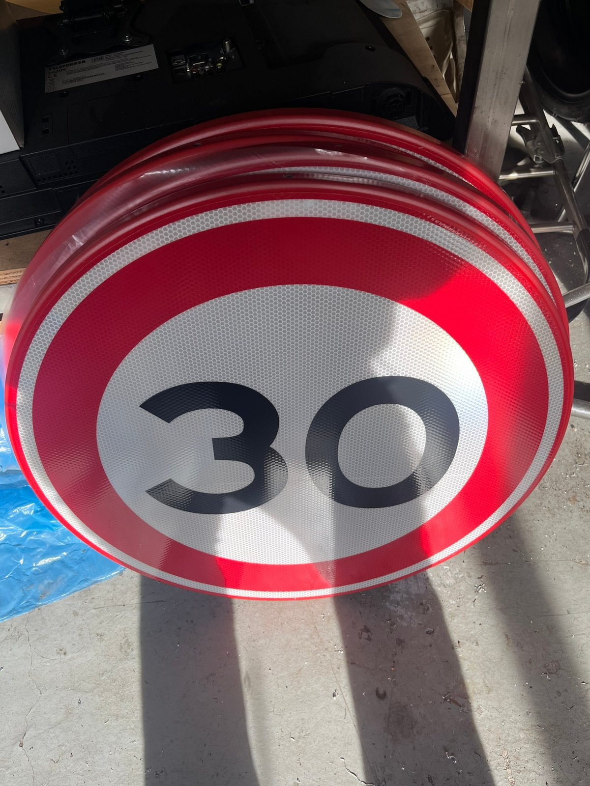 Orgineele verkeersborden 4stuks 30 km, Ophalen of Verzenden