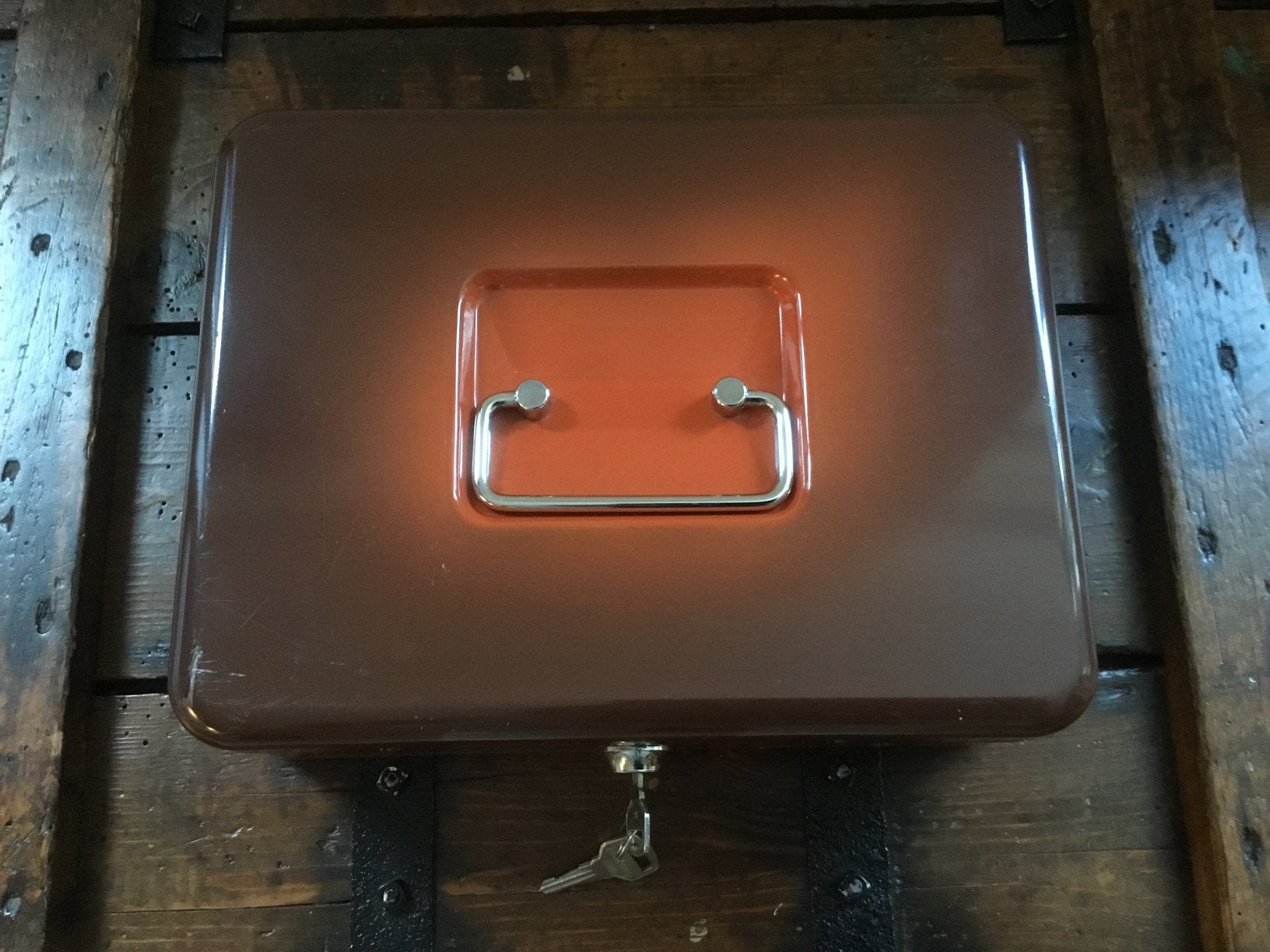 Vintage geldkistje van Brabantia., Ophalen of Verzenden, Huis en Inrichting