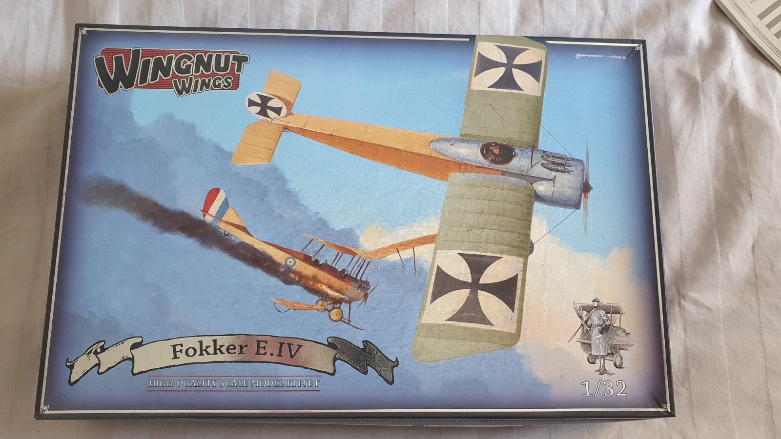 Wingnut Wings 1/32 Fokker E.IV, Overige merken, Nieuw, Ophalen of Verzenden, Groter dan 1:72
