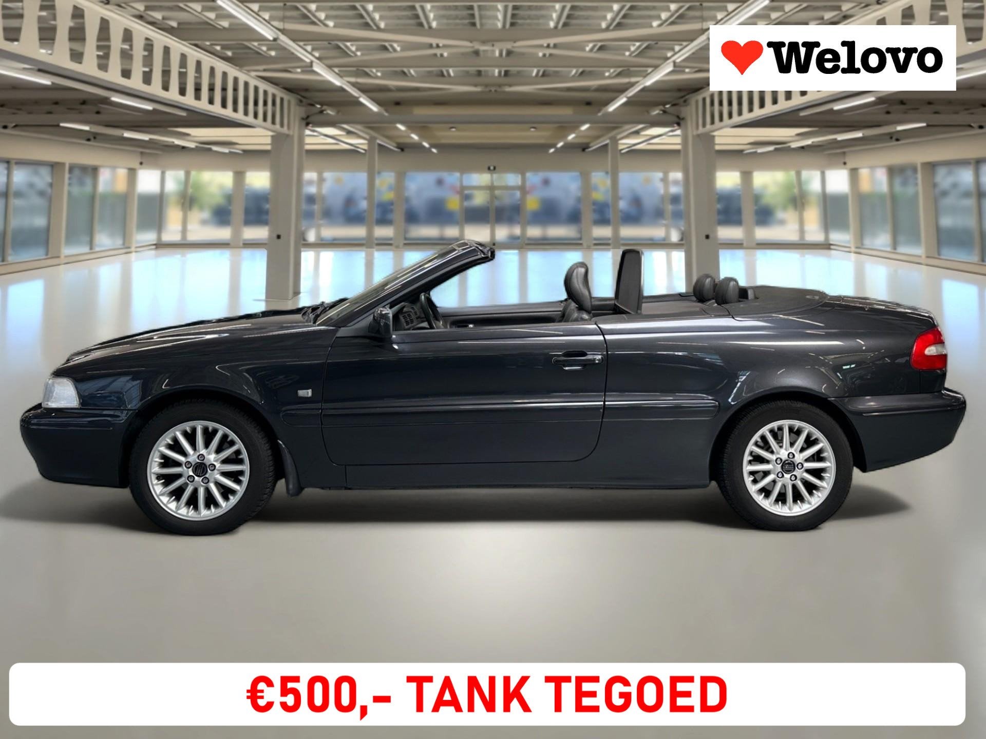 Volvo C70 Convertible 2.0 T Garantie Incl. BTW, leder automa, C70, Gebruikt, 4 stoelen, 163 pk