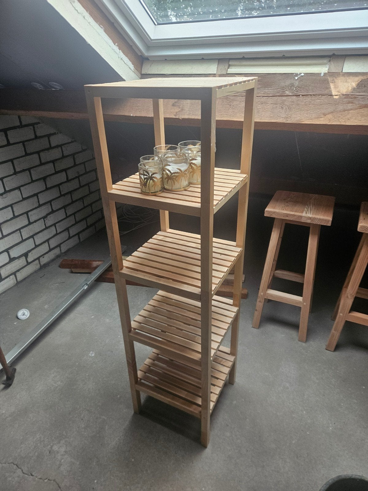 IKEA Molger Badkamerrek - Hout, Huis en Inrichting, Ophalen, Gebruikt