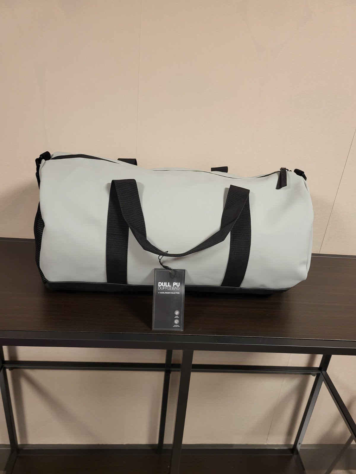Sporttas grijs - PU, Sieraden, Tassen en Uiterlijk, Tassen | Reistassen en Weekendtassen, Ophalen, 40 tot 60 cm, 20 tot 30 cm