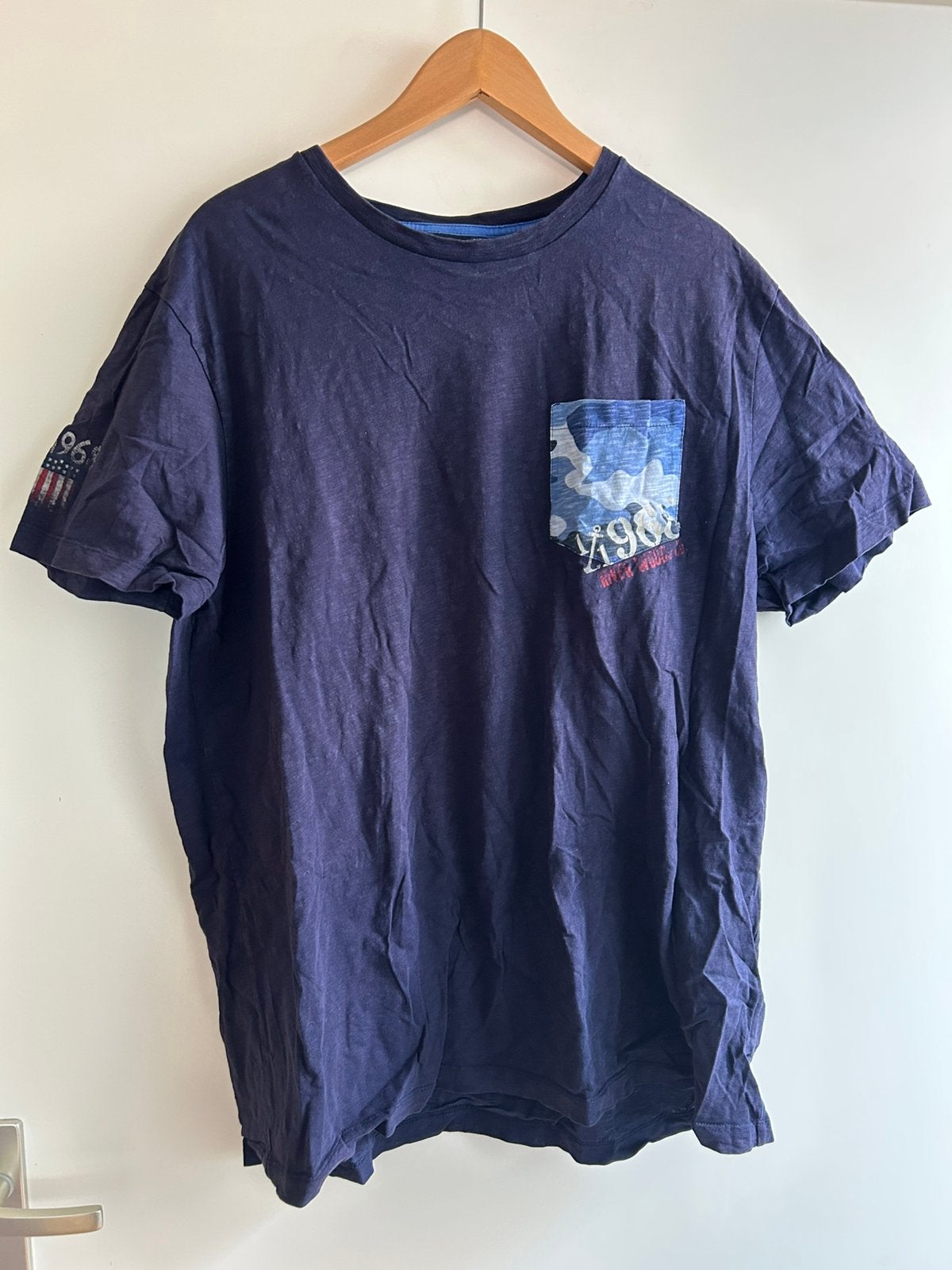 Donkerblauwe Southampton River Woods T-shirt (ZGAN) 3XL, Blauw, Overige maten, Ophalen of Verzenden, Zo goed als nieuw