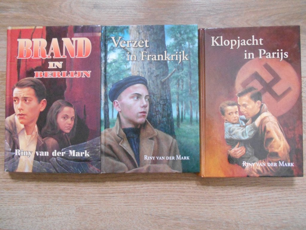 Riny van der Mark Deel 1 t/m 3, Boeken, Ophalen of Verzenden, Tweede Wereldoorlog, Zo goed als nieuw, Overige onderwerpen