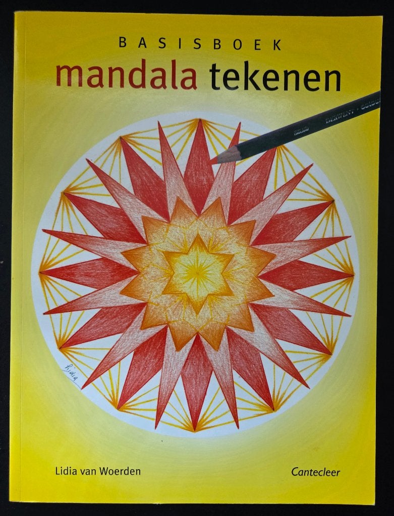 Basisboek Mandala Tekenen - Lidia van Woerden, Boeken, Verzenden, Zo goed als nieuw, Tekenen en Schilderen, Lidia van Woerden