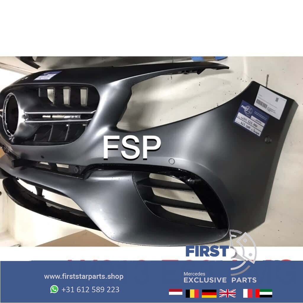 W213 S213 E63 AMG VOORBUMPER Mercedes E Klasse 2016-2021 COM, Gebruikt, -, Voor, -
