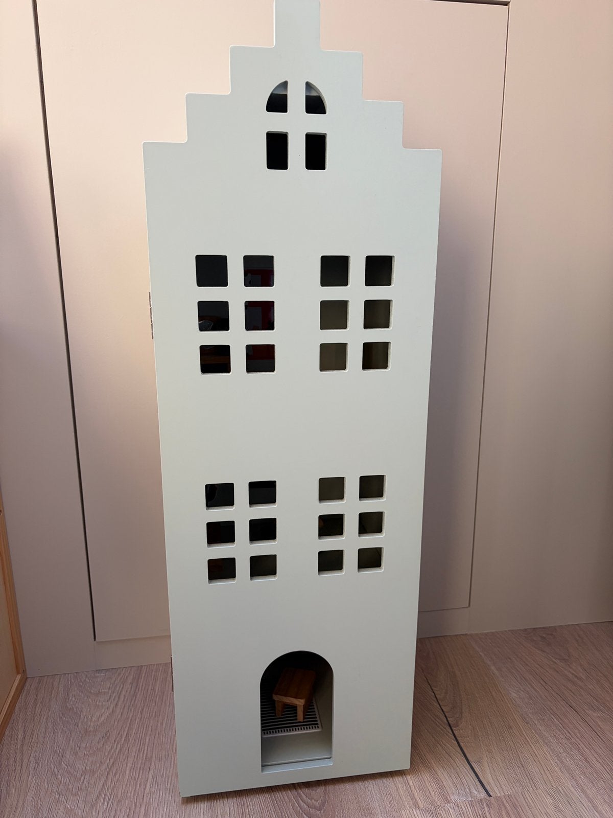 Poppenhuis (Hema) met meubeltjes, Ophalen, Gebruikt, Poppenhuis