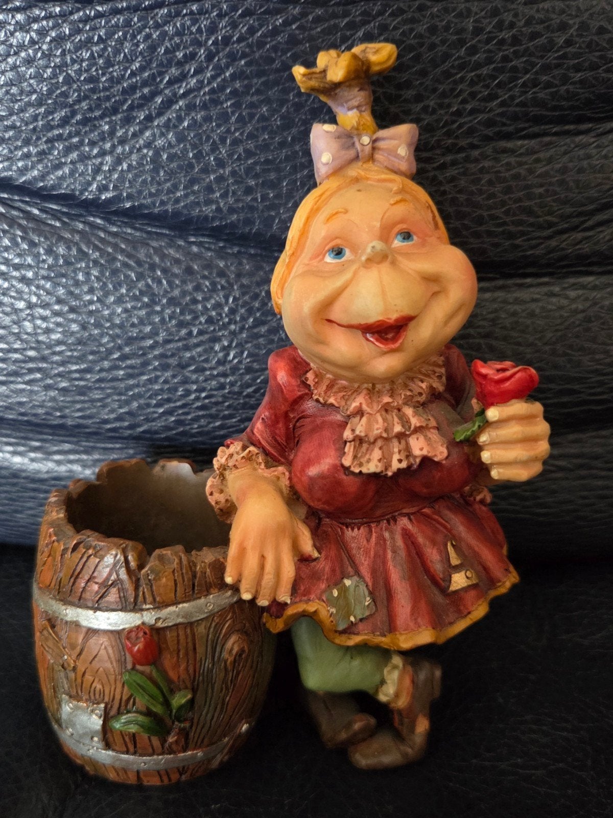Efteling Laven Cactus Bloempotjes - Set van 4, Ophalen of Verzenden, Zo goed als nieuw, Beeldje of Poppetje