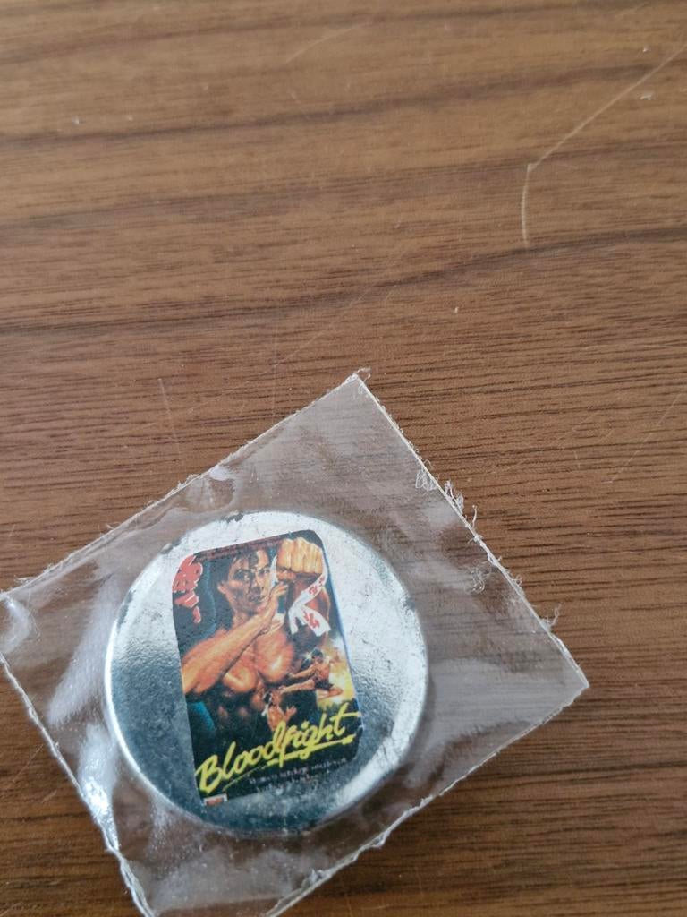 249 Bloodfight Film button, Ophalen of Verzenden