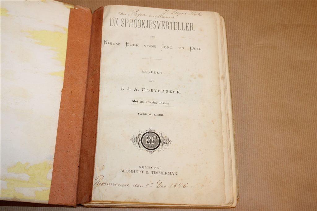 De Sprookjesverteller — Antiek Boek met 25 Platen [1874], Ophalen of Verzenden