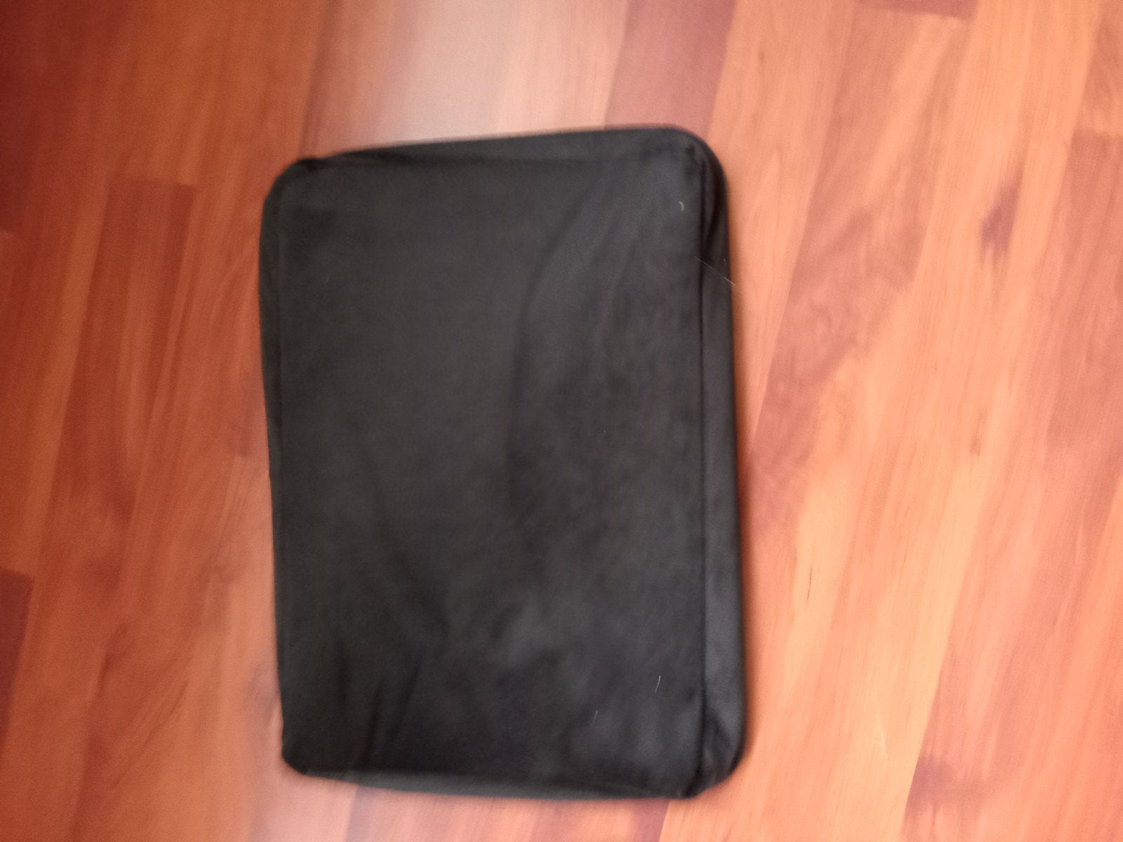 Laptoptafel/dienblad met kussen en tablethouder, Ophalen of Verzenden, Nieuw, Zwart, Hout