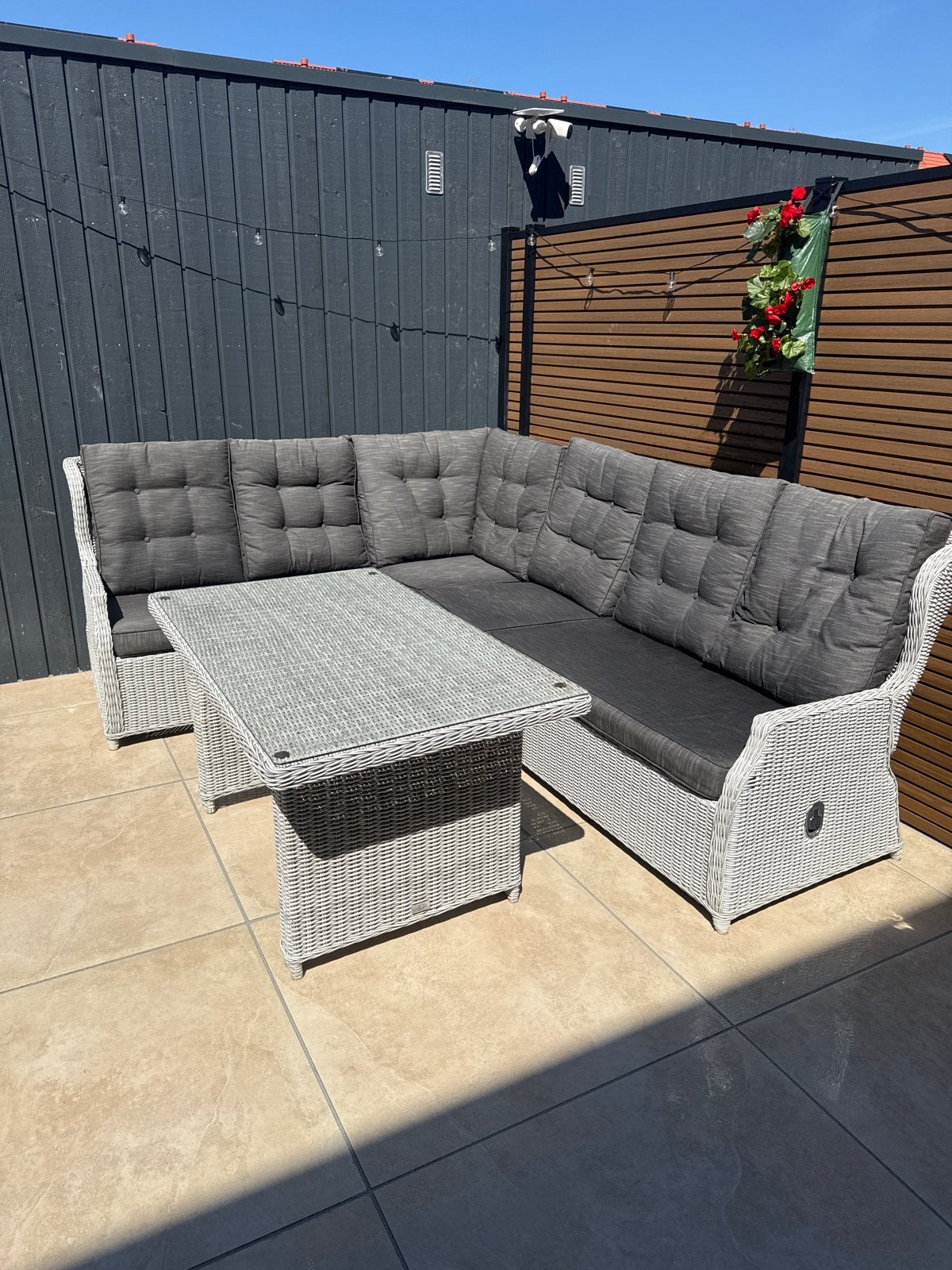 Dinner Lounge set AVH Outdoor, Ophalen, 6 zitplaatsen, Zo goed als nieuw, Loungeset