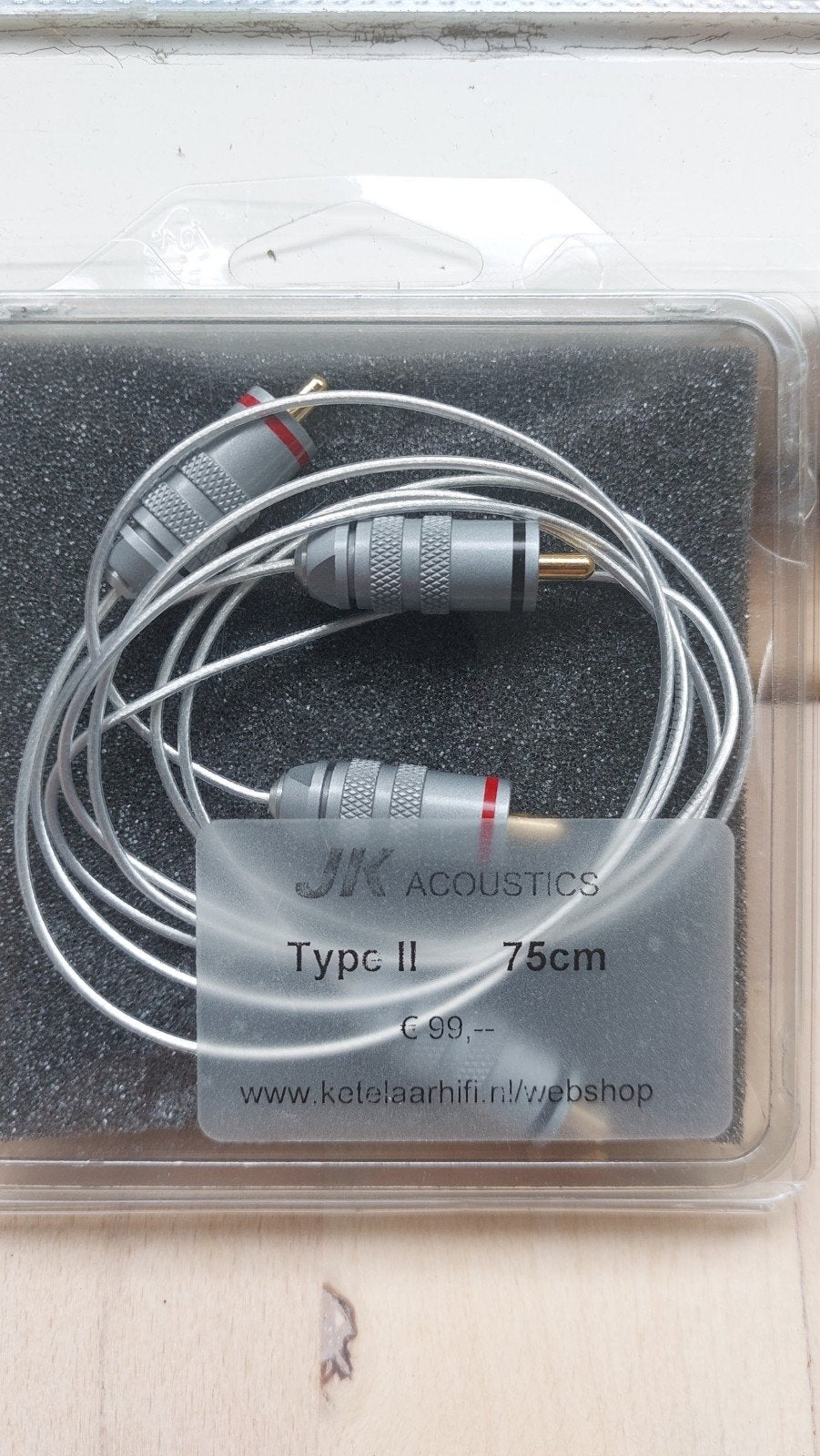 Ik bied aan: analoge interlink met rca connectoren., Verzenden, Zo goed als nieuw, Minder dan 2 meter, Interlink-kabel