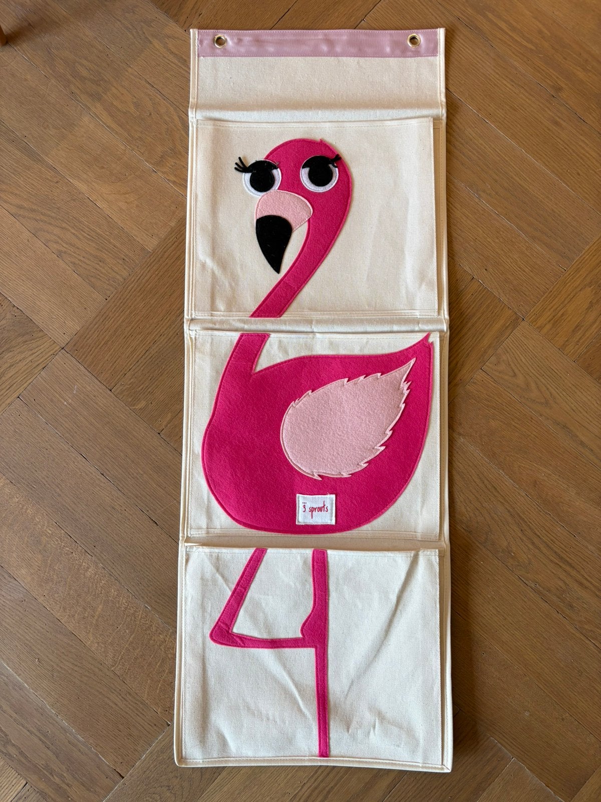 3 Sprouts Flamingo hangende muur organizer, Ophalen of Verzenden, Gebruikt