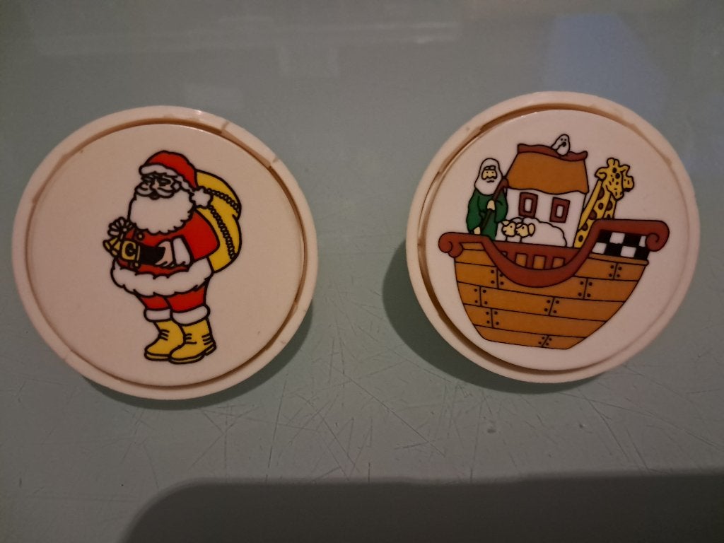 2 Retro nachtlampjes, Huis en Inrichting, Lampen | Tafellampen, Overige merken, Vintage, Oranje, Overige fittingen
