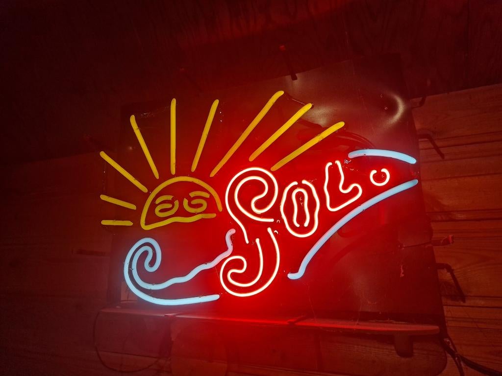 Vintage neon, Ophalen, Glas