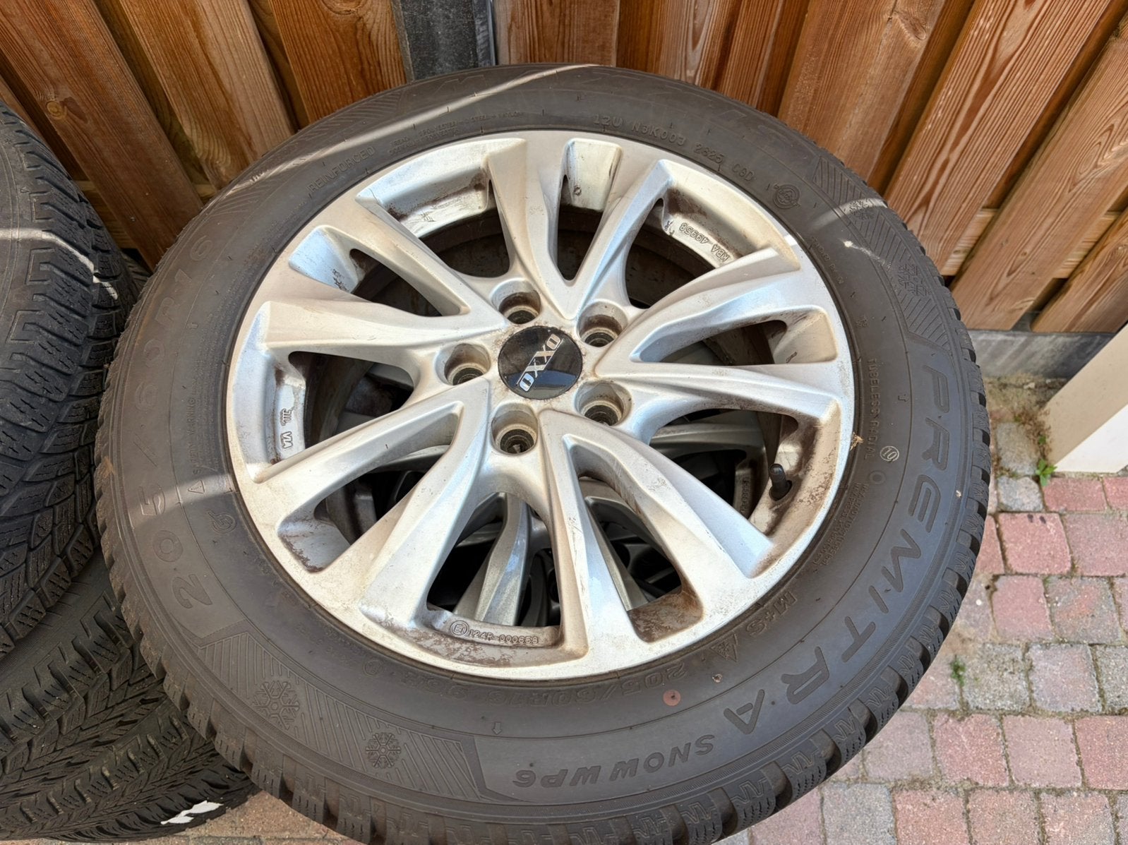 Winterwielen set Ford Transit Connect, Ophalen, 16 inch, Banden en Velgen, Bestelwagen