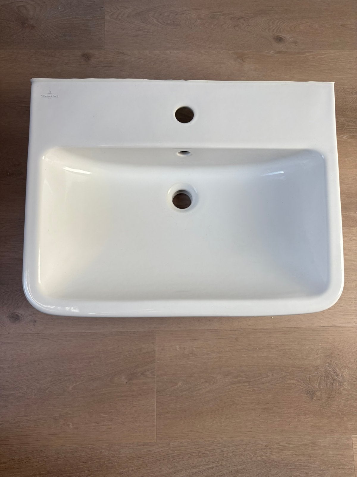 Villeroy & Boch O.Novo Wastafel keramiek 60x46x17,5 cm Wit, Huis en Inrichting, Nieuw, Minder dan 100 cm, Wasbak of Wastafel, 25 tot 50 cm